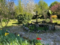 Two-House Property with Wooded Park – Charm & Serenity by the Charente River