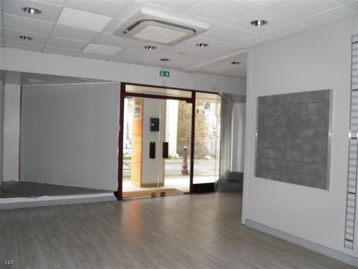 Ruffec Town Centre Business Premises In Great Condition & Independent House to be Renovated