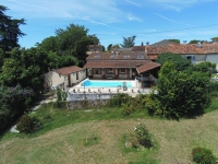 Incredible Views! Superb Stone House with Three Bedrooms and a Heated Saltwater Pool