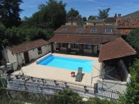 Incredible Views! Superb Stone House with Three Bedrooms and a Heated Saltwater Pool