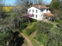 Two-House Property with Wooded Park – Charm & Serenity by the Charente River