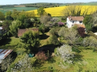 Two-House Property with Wooded Park – Charm & Serenity by the Charente River