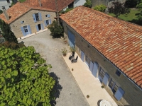Attractive 4 Bedroom Stone House With Separate Gite And Swimming Pool Near Mansle
