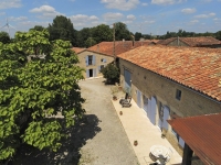 Attractive 4 Bedroom Stone House With Separate Gite And Swimming Pool Near Mansle
